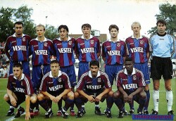 Trabzonspor Futbol Takımı Kartpostal KRT17795 - Gökçekoleksiyon