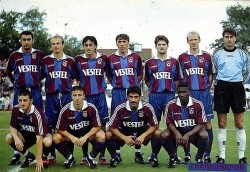 Trabzonspor Futbol Takımı Kartpostal KRT17796 - Gökçekoleksiyon