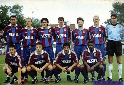 Trabzonspor Futbol Takımı Kartpostal KRT17797 - Gökçekoleksiyon