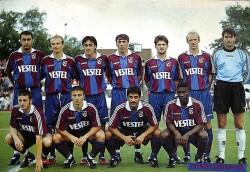 Trabzonspor Futbol Takımı Kartpostal KRT17798 - Gökçekoleksiyon