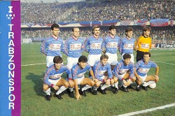 Trabzonspor Futbol Takımı Kartpostal KRT17806 - Gökçekoleksiyon