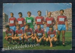 Trabzonspor Futbol Takımı Kartpostal KRT4849 - Gökçekoleksiyon