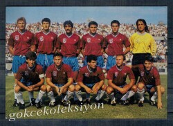 Trabzonspor Futbol Takımı Kartpostal KRT4850 - Gökçekoleksiyon