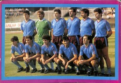 Trabzonspor Futbol Takımı Kartpostal KRT9019 - Gökçekoleksiyon