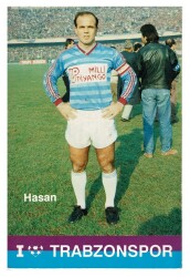 Trabzonspor Futbolcusu Dobi Hasan KRT9932 - Gökçekoleksiyon