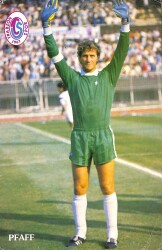 Trabzonspor Futbolcusu Pfaff Orta Boy Kartpostal KRT18904 - Gökçekoleksiyon