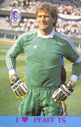 Trabzonspor Kaleci Pfaff Kartpostal KRT4856 - Gökçekoleksiyon