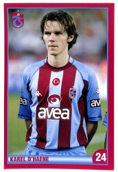 Trabzonspor Karel DHaene KRT4867 - Gökçekoleksiyon