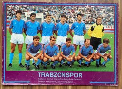 Trabzonspor Oyuncu Kadrosu (34x48cm) Kartpostal KRT11152 - Gökçekoleksiyon