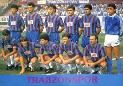 Trabzonspor Oyuncu Kadrosu Büyük Boy Kartpostal KRT18870 - Gökçekoleksiyon