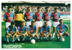 Trabzonspor Oyuncu Kadrosu Büyük Boy Kartpostal KRT5303 - Gökçekoleksiyon