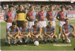 Trabzonspor Oyuncu Kadrosu Kartpostal KRT10108 - Gökçekoleksiyon