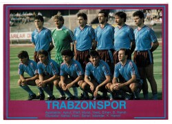 Trabzonspor Oyuncu Kadrosu Kartpostal KRT5331 - Gökçekoleksiyon