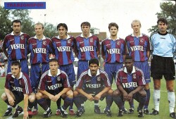 Trabzonspor Takım Kadrosu Büyük Boy Kartpostal KRT10908 - Gökçekoleksiyon