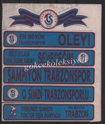 Trabzonspor Taraftar Çıkartma Aksesuarı AKS101 - 2