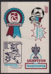 Trabzonspor Taraftar Çıkartma Aksesuarı AKS141 - 2