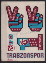 Trabzonspor Taraftar Çıkartma Aksesuarı AKS147 - 2