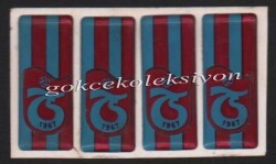Trabzonspor Taraftar Çıkartma Aksesuarı AKS156 - Gökçekoleksiyon