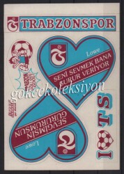 Trabzonspor Taraftar Çıkartma Aksesuarı AKS159 - Gökçekoleksiyon
