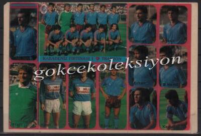 Trabzonspor Taraftar Oyuncuları Çıkartma Aksesuarı AKS102 - 1