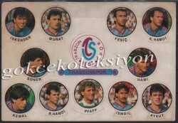 Trabzonspor Taraftar Oyuncuları Çıkartma Aksesuarı AKS146 - Gökçekoleksiyon