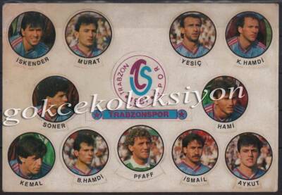 Trabzonspor Taraftar Oyuncuları Çıkartma Aksesuarı AKS146 - 1