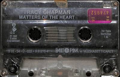 Tracy Chapman *Matters Of The Heart* Kaset KST14819 - 1