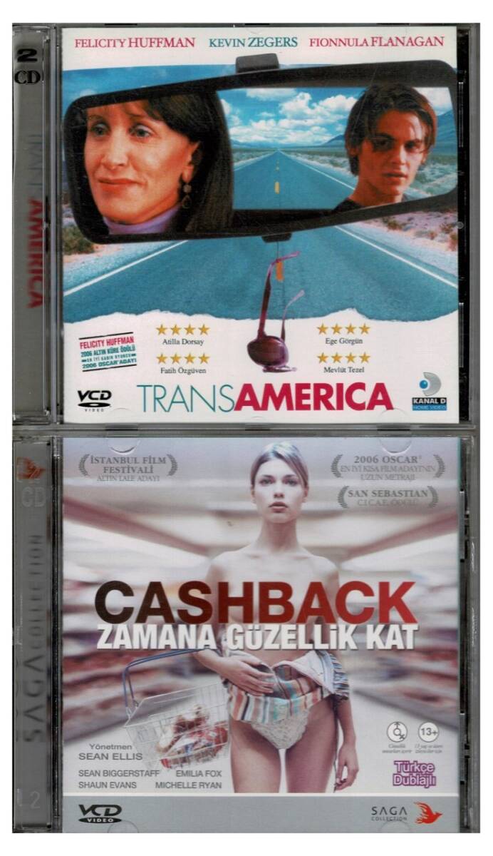 Trans America Zamana Güzellik Kat - 2 Adet VCD Film VCD1285 - 1
