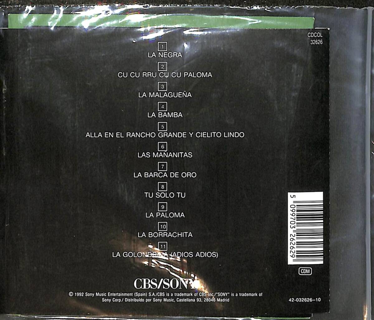 Trio Los Panchos - Con Mariachi CD (İkinci El) CD5843 - 2