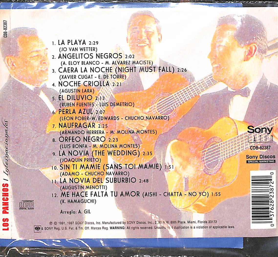 Trio Los Panchos - Internacionales CD (İkinci El) CD5822 - 2