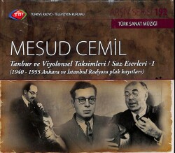 TRT Arşiv Serisi – 192 / Mesud Cemil - Tanbur ve Viyolonsel Taksimleri CD (İkinci El) CD4936 - 1