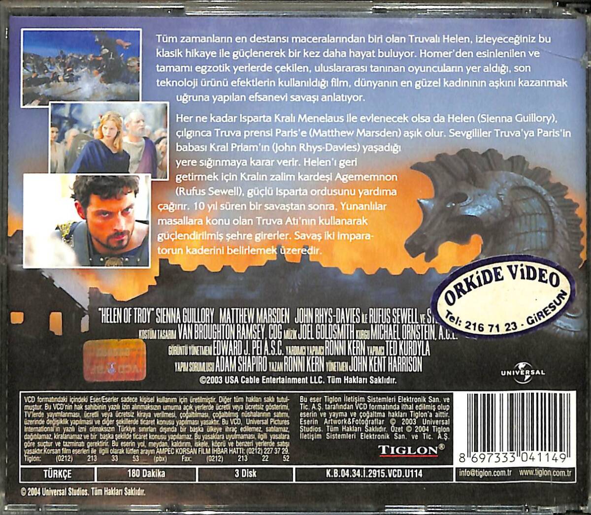 Truvalı Helen VCD Film VCD27193 - 2