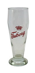 Tuborg Eski Cam Bira Bardağı (Kullanılmamış) AOB5396 - Gökçekoleksiyon