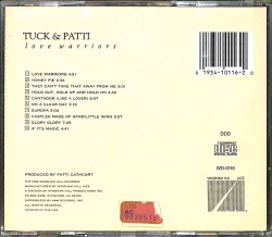Tuck - Patti – Love Warriors CD (İkinci El) CD4233 - 2
