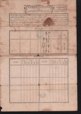 Tuğralı Senedi Hakani Osmanlı Dönemi Erzurum EFM300 - 2