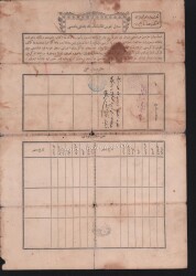 Tuğralı Senedi Hakani Osmanlı Dönemi Erzurum EFM300 - 4