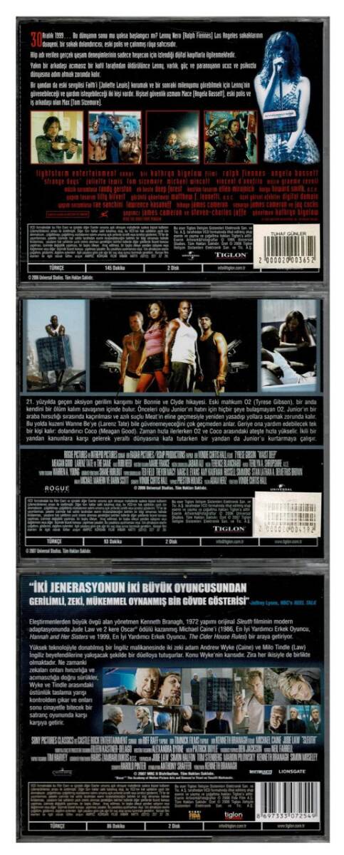 Tuhaf Günler Ölümüne Ölümcül Oyun - 3 Adet VCD Film VCD210 - 2