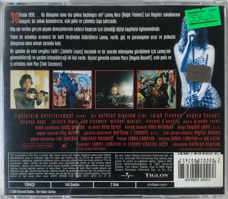 Tuhaf Günler VCD Film VCD4500 - 2