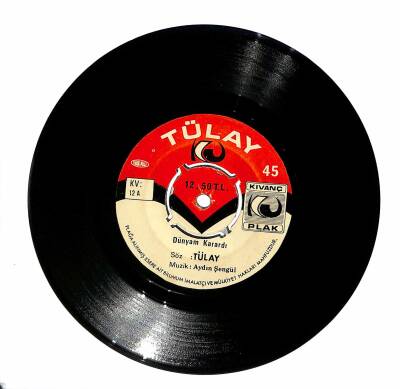 Tülay - Dünyam Karardı Aşk Bize Yasak PLAK (108) PLK18673 - 1