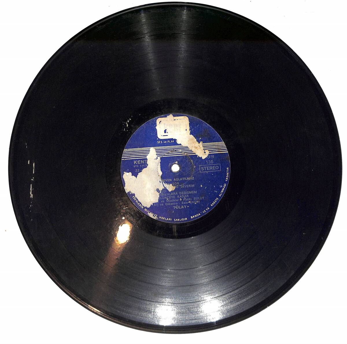 Tülay Özer - Seven Ağlatılmaz LP PLAK (Açıklamayı Okuyunuz) PLK26626 - 2