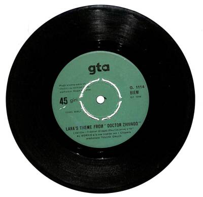 Tullio Gallo - Laras Theme From Doctor Zhivago - Josephs Trumpet Shake (106.5) PLK16570 - 1