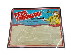  Tunay Marka 1980s Feza Uzay Tabancası Etiket Ve Ambalajı (Sıfır Ürün) AOB4762 - Gökçekoleksiyon