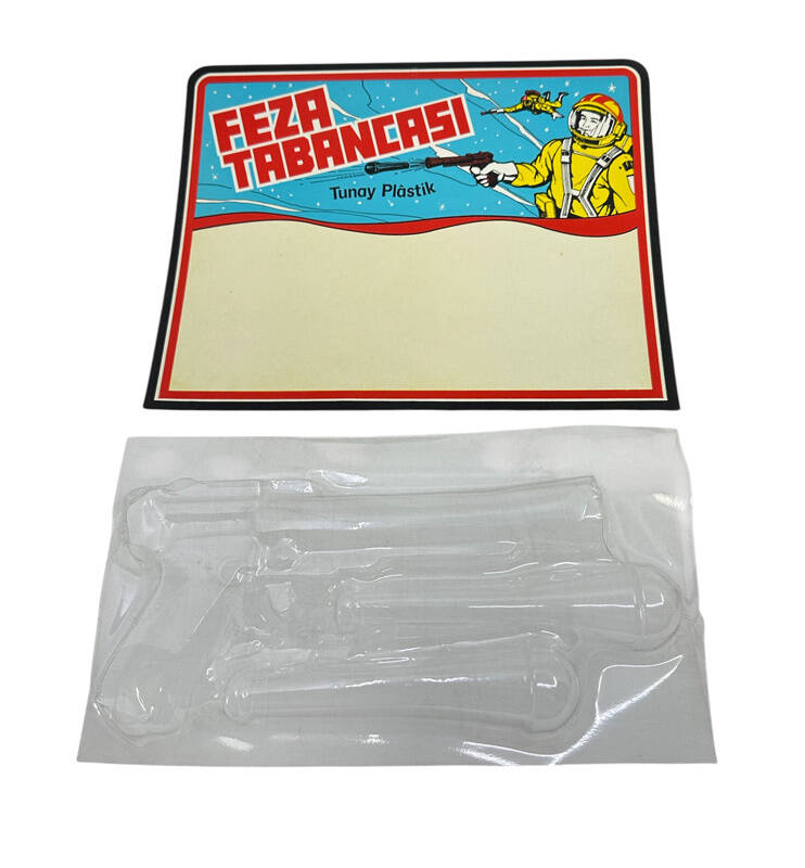  Tunay Marka 1980s Feza Uzay Tabancası Etiket Ve Ambalajı (Sıfır Ürün) AOB4762 - 2