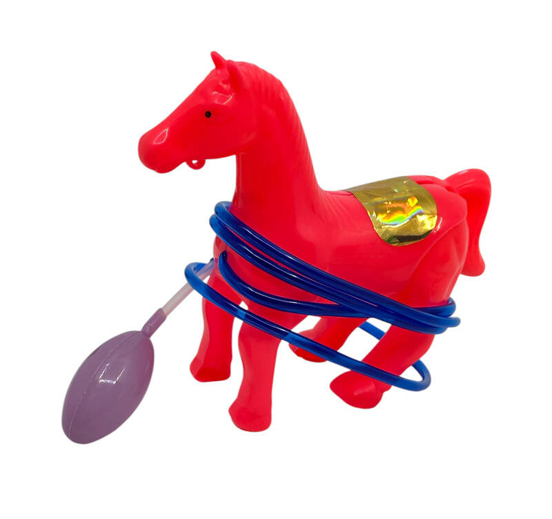 Tunay Marka 1980s Pompalı Plâstik ZıpZıp At (Sıfır Ürün) AOB4761 - 1