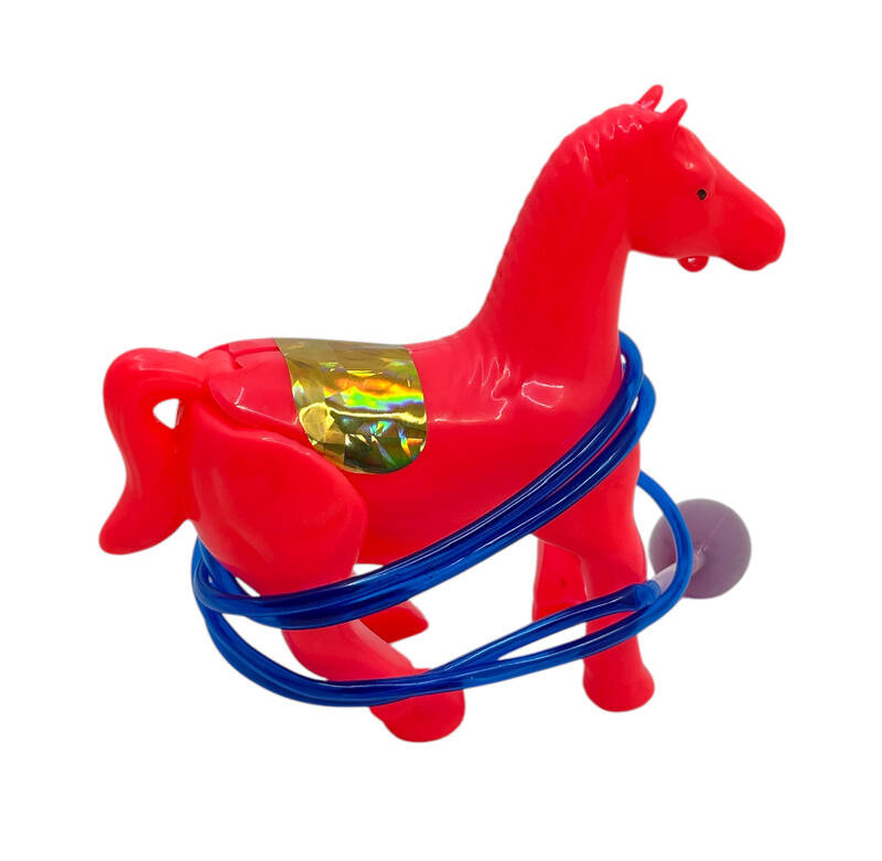 Tunay Marka 1980s Pompalı Plâstik ZıpZıp At (Sıfır Ürün) AOB4761 - 4