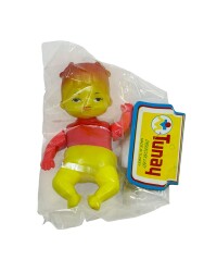 Tunay Marka Kurmalı Plastik Yüzen Oyuncak Kız Bebek (Sıfır Ürün) AOB6308 - 