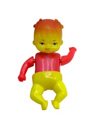 Tunay Marka Kurmalı Plastik Yüzen Oyuncak Kız Bebek (Sıfır Ürün) AOB6308 - 2