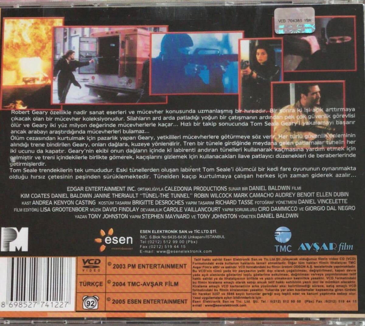 Tünel The Tunnel VCD Film VCD7860 - 2