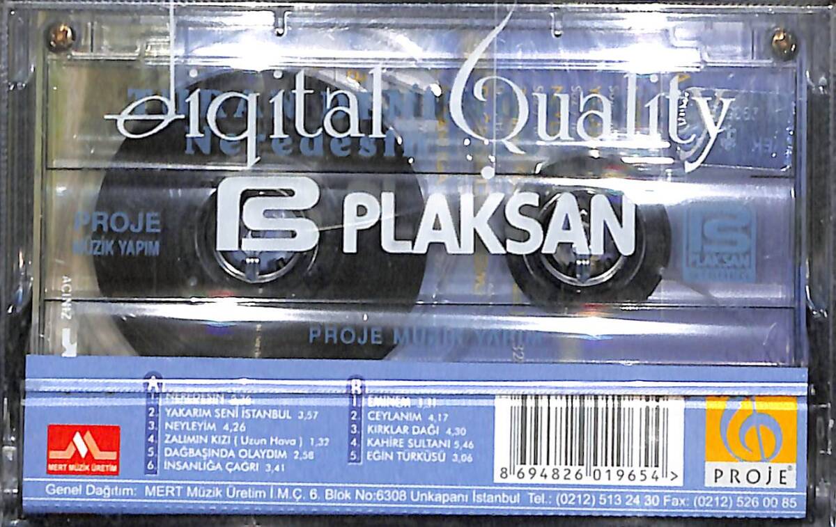 Turan Deniz – Neredesin Orijinal Kaset (SIFIR) * Proje Müzik Yapım - 2003 * KST31175 - 2