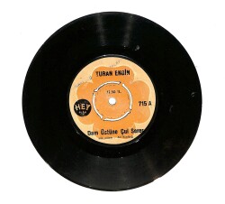 Turan Engin - Dam Üstüne Çul Serer / Güller Bitmiş Viraneler Yurdunda PLAK (10/6.5) PLK22839 - 1